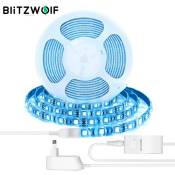 BlitzWolf BW-LT11 2M Smart app Control rgbw Kit de bandes lumineuses à led (prise eu 2M)