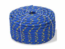 Esthetique chaînes, câbles et cordes collection conakry corde de bateau polypropylène 14 mm 250 m bleu