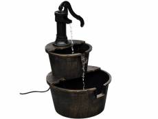 Fontaine design de pompe de puits