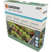 Gardena - Kit d'initiation pour rangées de plantes jusqu'à 35 plantes