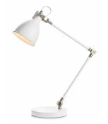 Lampe de table HOUSE blanche 1 ampoule