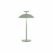 Lampe sans fil Mini Geen-A OUTDOOR / Acier - H 36 cm - Kartell vert en métal