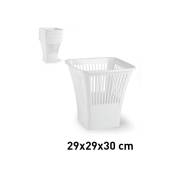 Plasticforte - poubelle 29X29 cm carrée