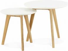 Table gigogne design espino CT00380WH