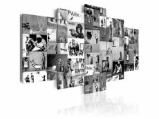 Tableau banksy graffiti collage iv taille 200 x 100
