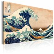 Tableau la grande vague au large de kanagawa 120 x