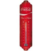 Thermomètre en métal Pub 28 x 6.5 cm Coca Cola Logo