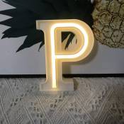 Veilleuse Lettres lumineuses au néon, décoration