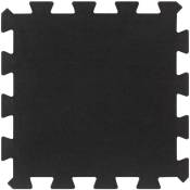 Vidaxl - Carreaux de sol caoutchouc 4 pcs noir 16 mm 30x30 cm Noir