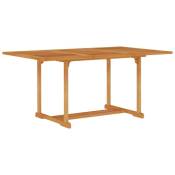 Vidaxl - Table de jardin 150x90x75 cm Bois de teck