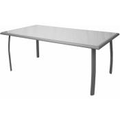 Chillvert - Table de Jardin Portofino Aluminium et