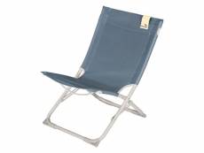 Easy camp chaise de camping pliable wave bleu océan