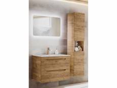Ensemble meuble vasque + grande armoire - 60 cm - archipel craft
