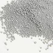 Lou De Castellane - Mini billes argentées boite de 2 kg - Transparent