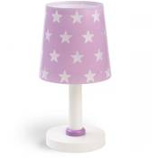 Lúzete - lampe de table pour enfants stars mauve - Mauve