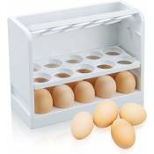 Organisateur de support à œufs pour réfrigérateur