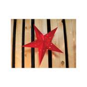 Paperstar - hanging - red - 60 cm - 230 v - E14 lamp