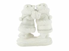 Paris prix - statuette déco "ours polaire couple"