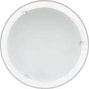 Rabalux - Plafond lumière blanche verre métal ufo