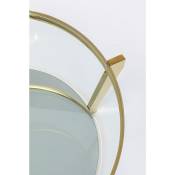 Table basse Monocolo 90cm dorée Kare Design