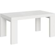 Table extensible 90x160/264 cm Roxell Frêne Blanc