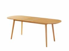 Table extensible marcel placage chêne 160-200cm TSMARC4BS01_112