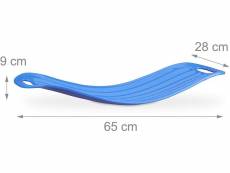 Twist board planche d'équilibre maniable pour entraînement complet du corps planche d'entraînement xl résistante jusqu'à 150 kg bleu helloshop26 13_00