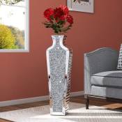 Vase de sol en verre cristal-diamant miroir cristal Design-68 cm-à la mode et magnifique Shyfoy