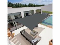Voile d'ombrage 4 x 3 m rectangulaire 280g/m² - haute