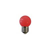 Ampoule led rouge E27 couleur - gros culot - Rouge