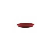 Artevasi Lda - soucoupe ronde 45cm rouge fonce