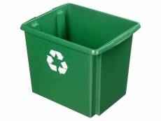Boite de recyclage nesta box 45 litres vert