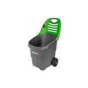 Chariot de jardin pour ramassage déchets/feuilles, 65 l - taille: - couleur: