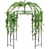 Costway - Arche de Jardin pour Plantes Grimpantes 211x211x256