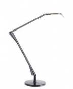 Lampe de table Aledin TEC / LED - Diffuseur plat - Kartell gris en plastique