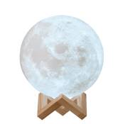 Lampe veilleuse à poser pleine lune 15cm