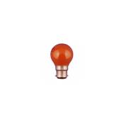 Orbitec - Ampoule couleur rouge sphérique 230V 15W