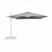 Oviala - Toile pour parasol déporté 3x3m anthracite - Gris
