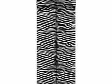 Papier peint zèbres noir et blanc - 136807 - 53 cm