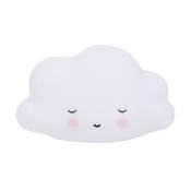 Petite veilleuse nuage blanc endormi (16 cm)