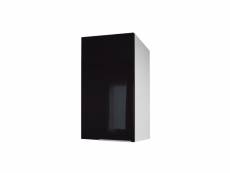 Pop meuble haut de cuisine l 40 cm - noir haute brillance BEL3519110064019