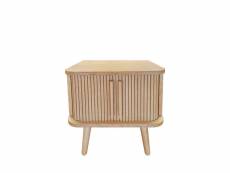 Rove - table de chevet en bois - couleur - bois clair