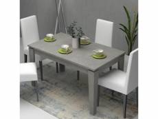 Table extensible ciment megaron 120 - 160x80 cm