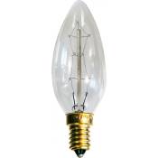 Ampoule Edison Oval à filaments Transparent - Laiton,