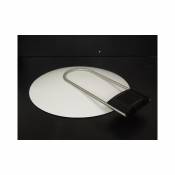 Applique murale eclairage indirect pour lampe fluo tc-f 2X36W 2G10 (non fournies) ballast elec hf gino W525 up thorn 96004355