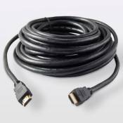 Câble HDMI Mâle / Mâle noir Blyss Or 10 m