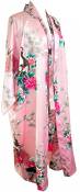 CCcollections Kimono Robe Longue 16 Couleurs Premium Paon Demoiselle d'Honneur Nuptiale Womens Cadeau (Rose Clair (Light Pink)), taille unique