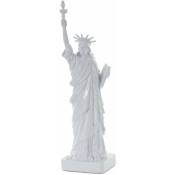 Décoshop26 - Statue figure déco de statue de la liberté 40cm polyrésine New York pour intérieur ou extérieur