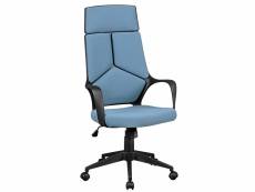 Finebuy design chaise bureau tissu chaise exécutif rembourré chaise tournante | chaise de pivotant avec accoudoirs – 120 kg capacité de charge - régla