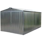 Garage métallique haute qualité montage rapide - 13,05 m2 - Habrita
